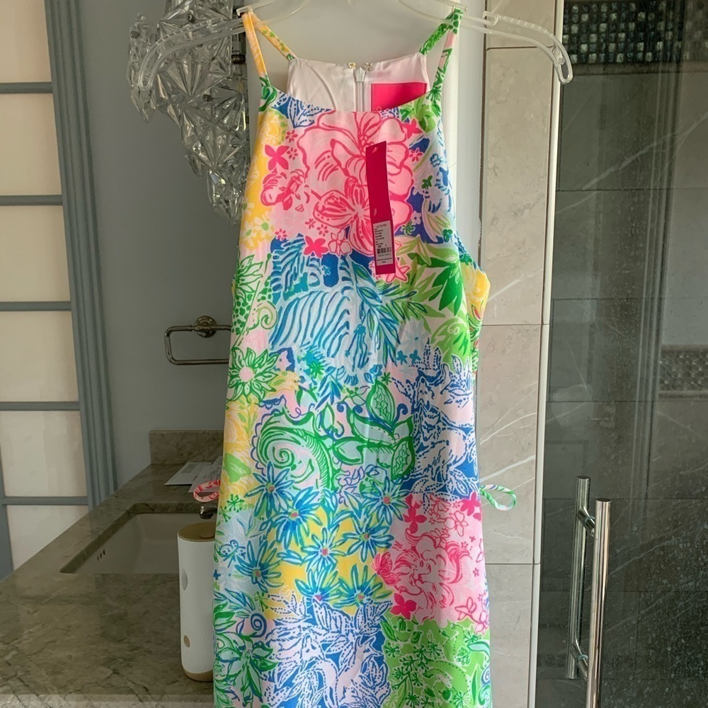 Lilly Pulitzer Pearl Romper Multi Cheek - Picture 5 of 11